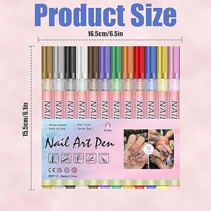 "12 in 1" Nail Art Kit