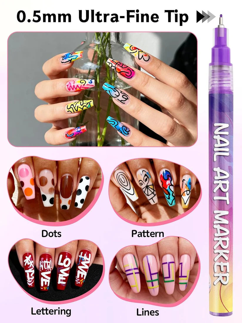 "12 in 1" Nail Art Kit