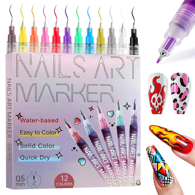 "12 in 1" Nail Art Kit